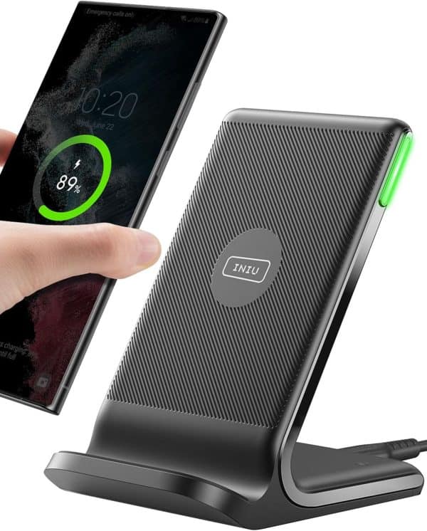 INIU Cargador Inalámbrico Rápido 15W reseña